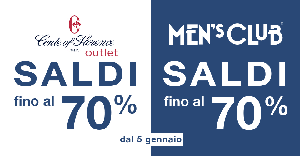 Saldi conte outlet of florence